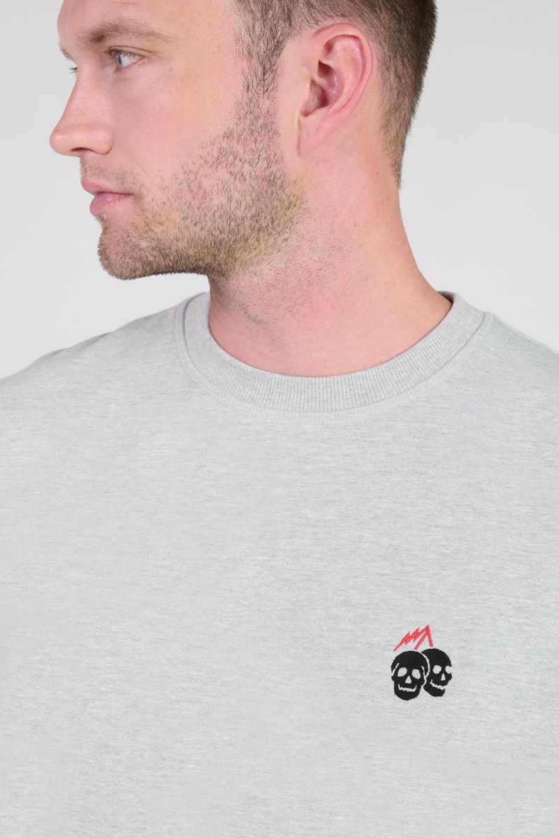 Le Temps des Cerises Etol Sweatshirt in Grey Melange | Buster McGee