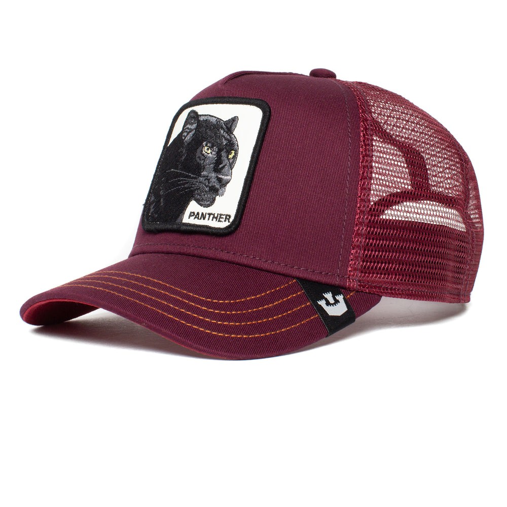 Goorin Bros - The Panther Trucker Cap in Maroon | Buster McGee