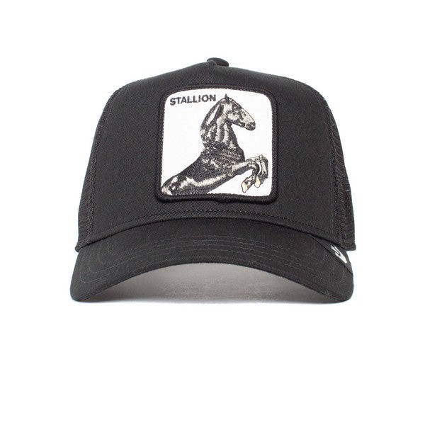 Goorin Bros - Stallion Trucker Cap in Black | Buster McGee Daylesford
