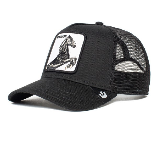 Goorin Bros - Stallion Trucker Cap in Black | Buster McGee Daylesford