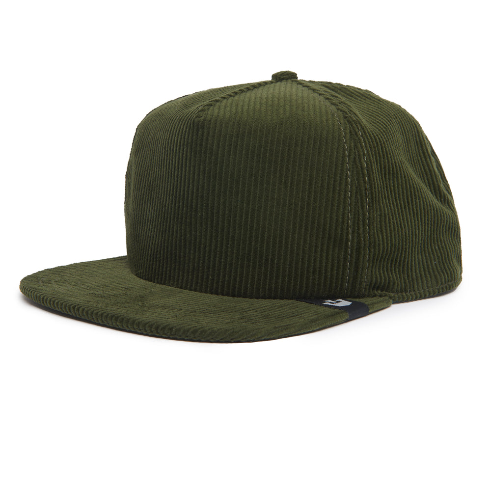 Goorin Bros - Corduroy Nudes Flatbill Cap in Forest | Buster McGee