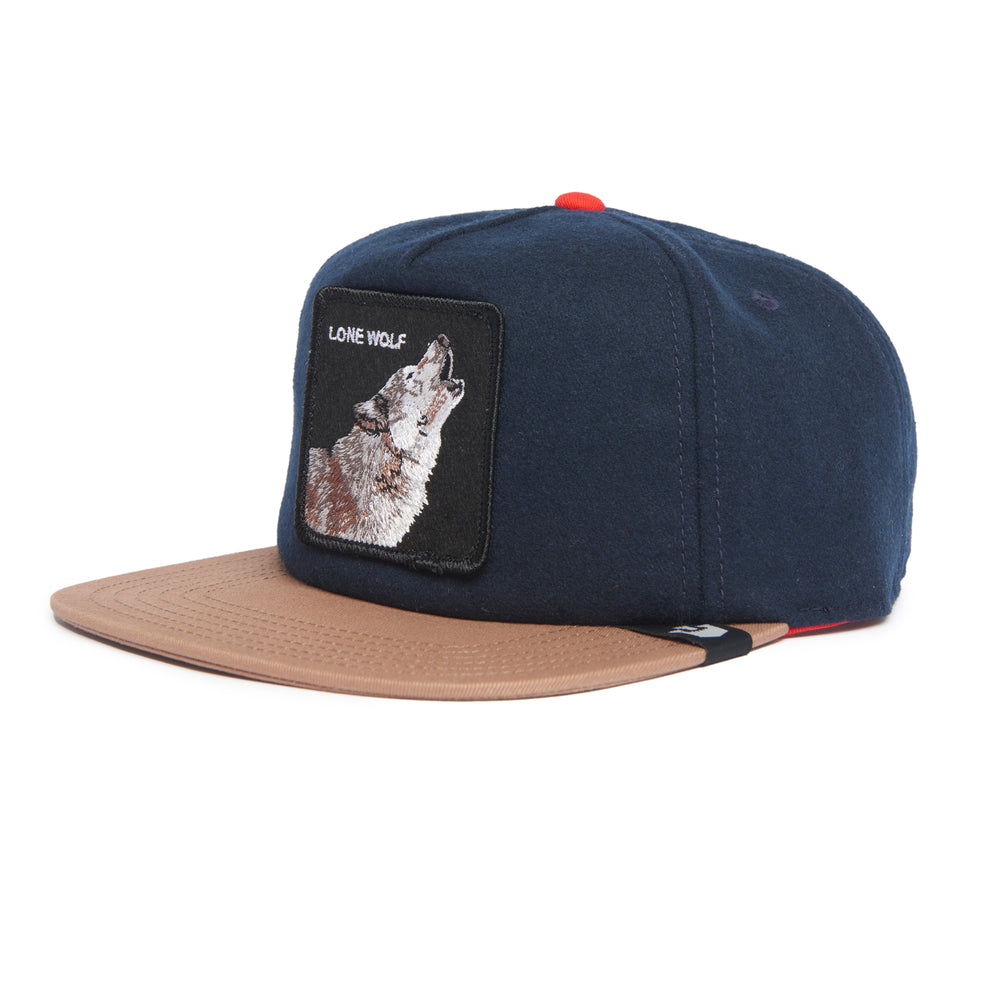 Goorin Bros - One Pack Flatbill Cap in Navy | Buster McGee