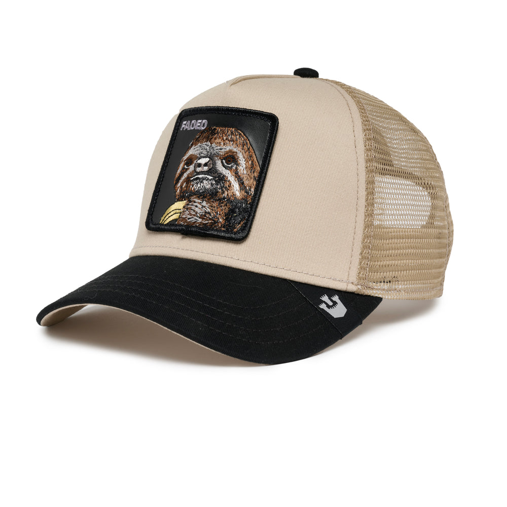 Goorin Bros - The Faded Sloth Trucker Cap in Ebony | Buster McGee