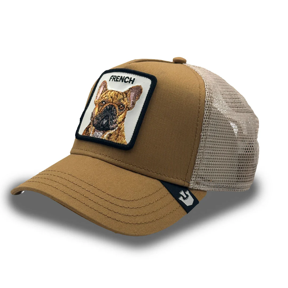 Goorin Bros - The French Frenchie Trucker Cap in Khaki | Buster McGee