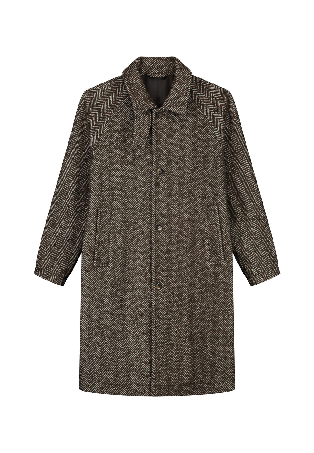 DSTREZZED Isaac Coat in Driftwood | Buster McGee