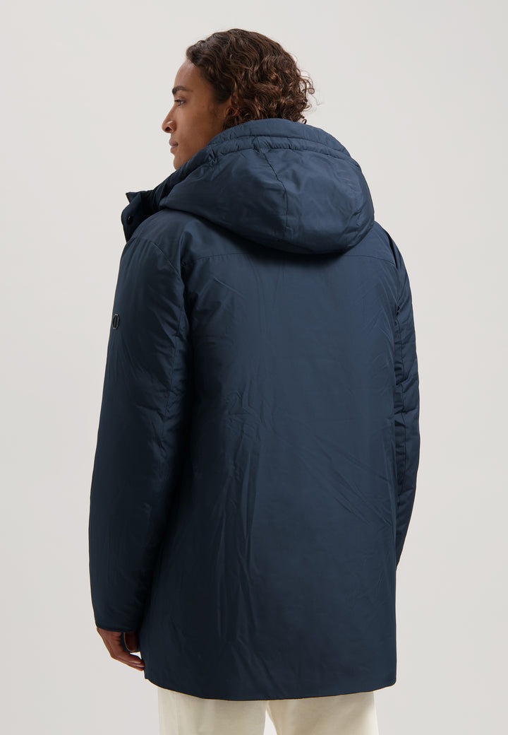 Dstrezzed - Asher Parka in Dark Navy | Buster McGee