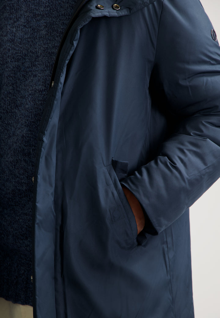 Dstrezzed - Asher Parka in Dark Navy | Buster McGee