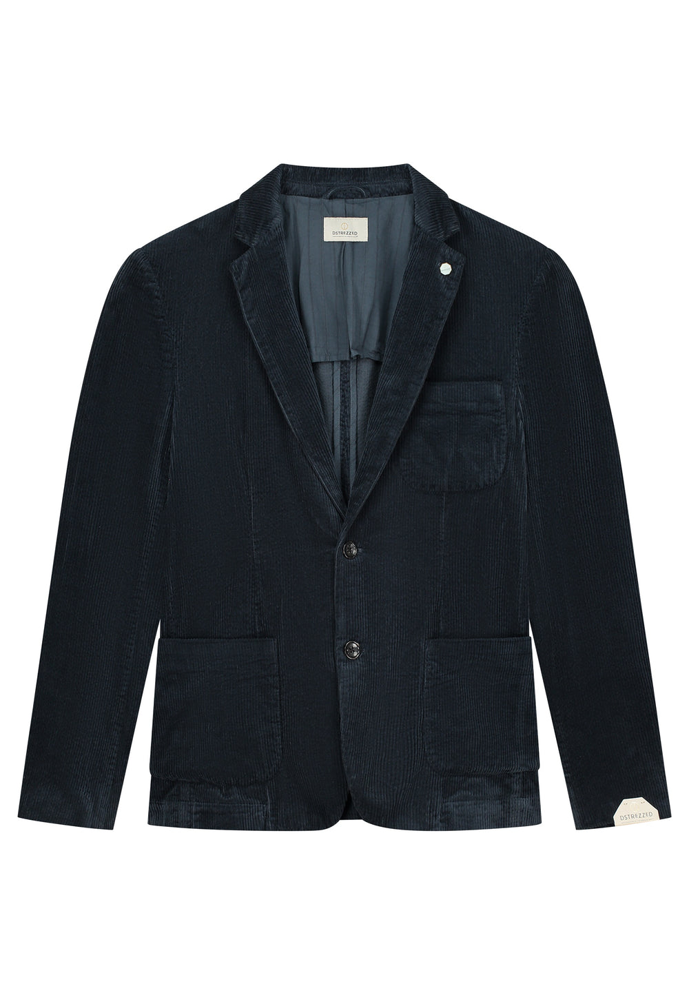 DSTREZZED Rusty Blazer in Collegiate Blue | Buster McGee