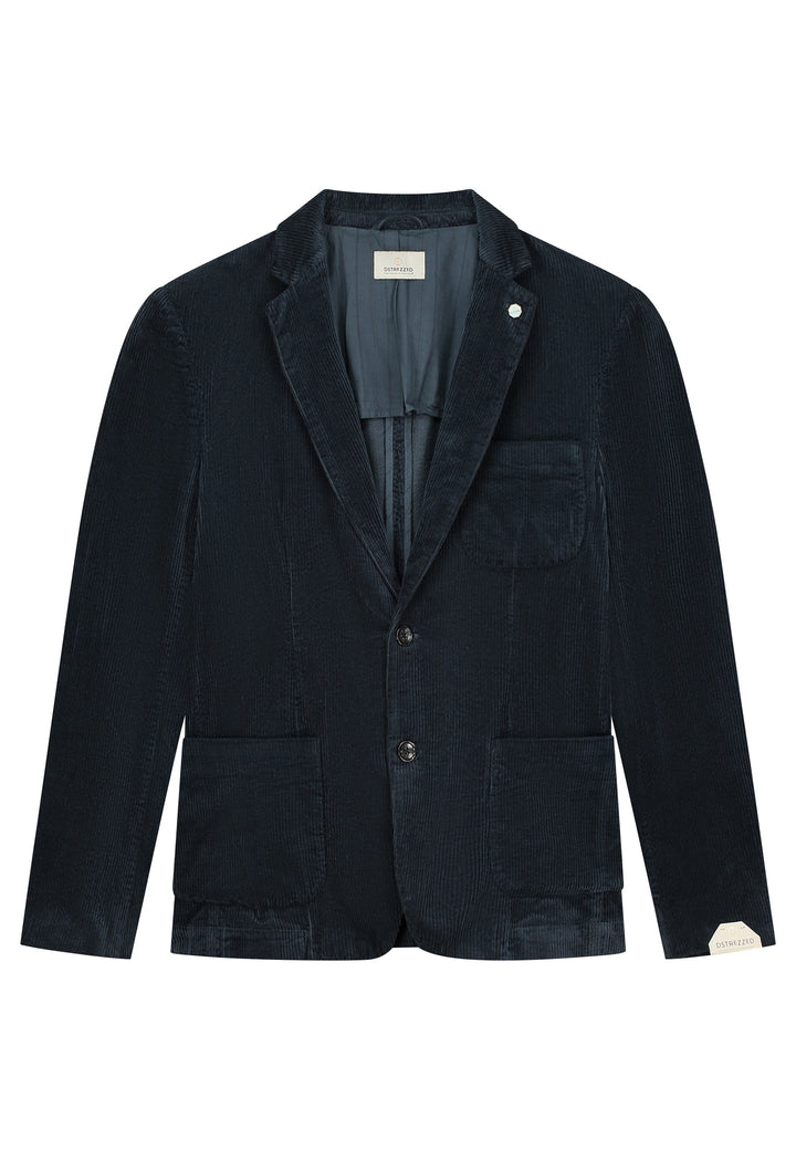 DSTREZZED Rusty Blazer in Collegiate Blue | Buster McGee