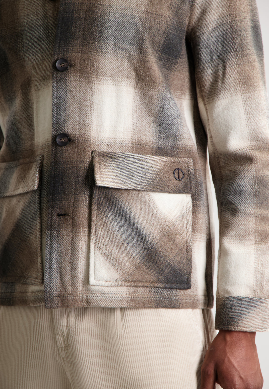 DSTREZZED Key Check Jacket in Elephant Skin | Buster McGee