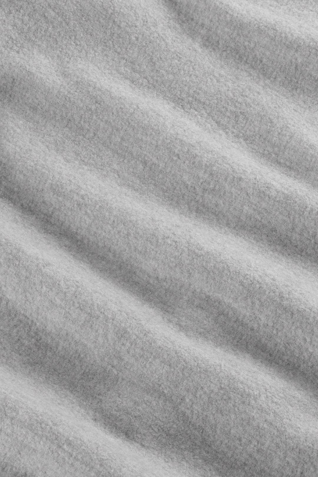 NN07 Jonas 6398 Boiled Wool Shirt in Grey Melange | Buster McGee