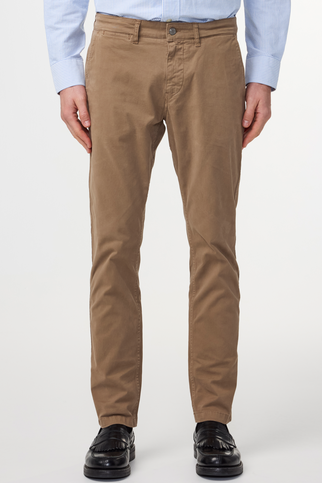 NN07 Marco 1400 Classic Chino in Shitake | Buster McGee