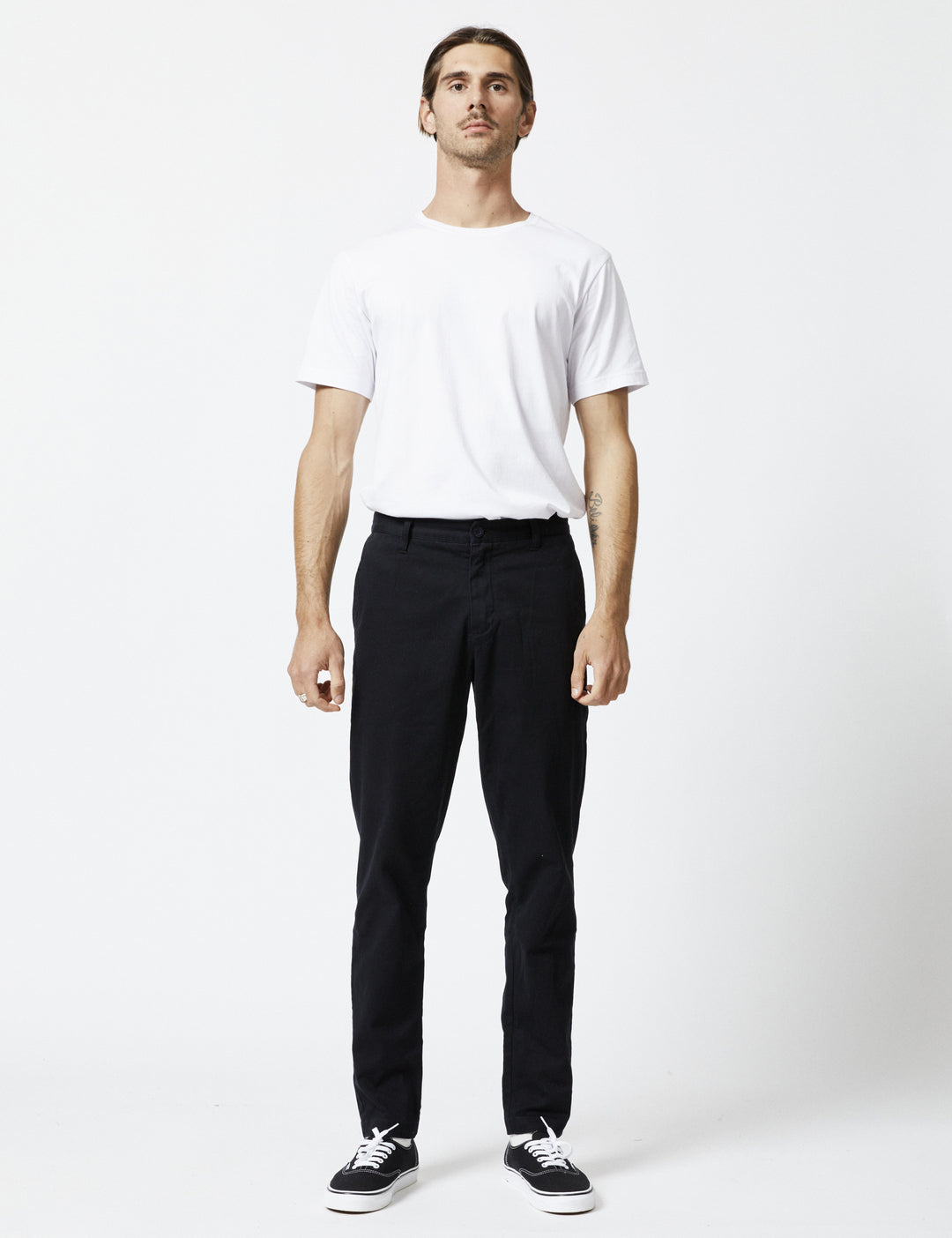 Mr Simple - Maxwell Slim Chino in Black | Buster McGee Daylesford