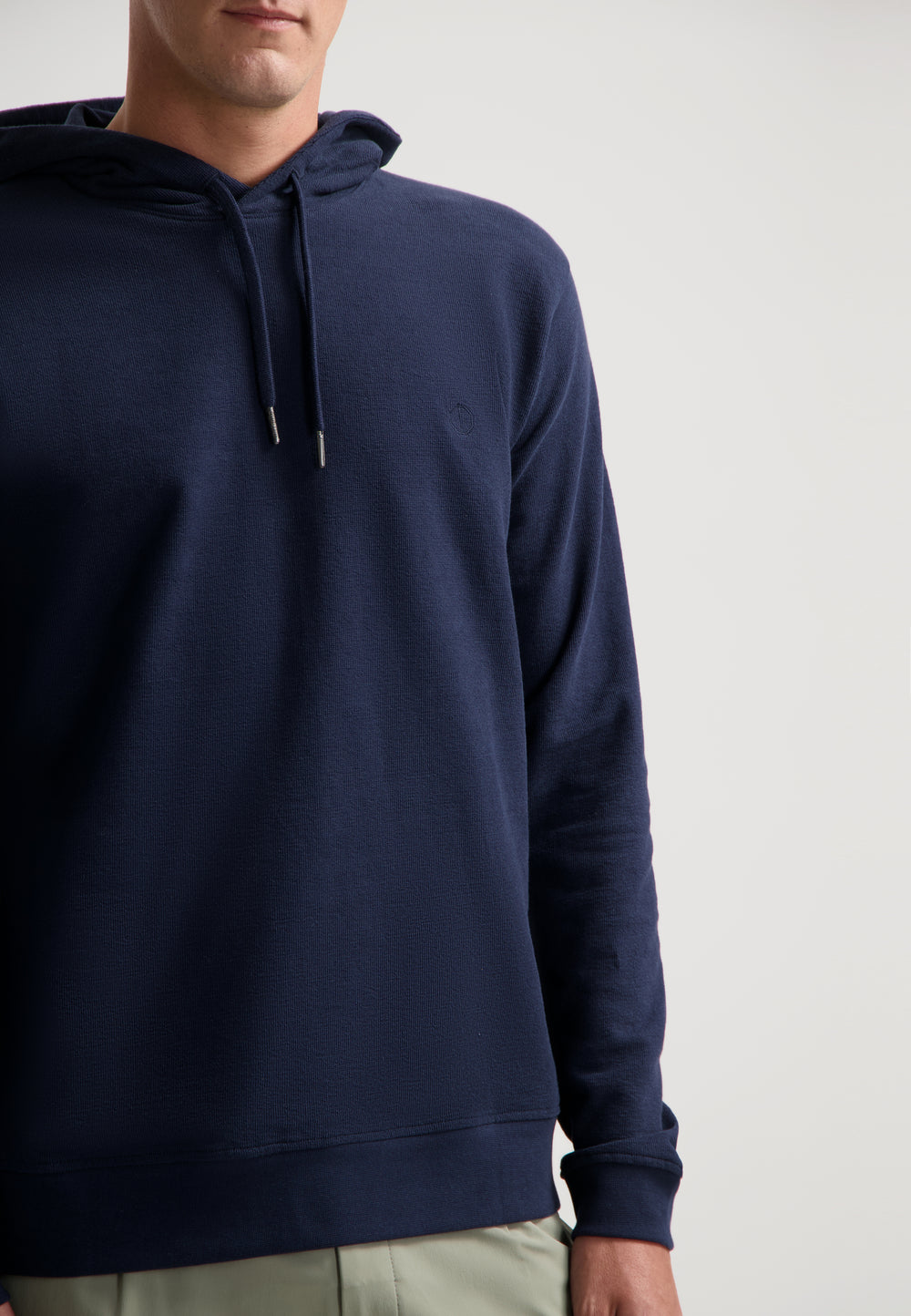 Dstrezzed Newman Hoody in Dark Navy | Buster McGee