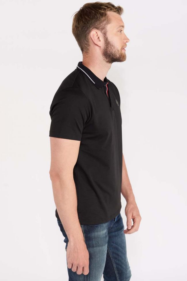 Le Temps des Cerises - Aron Men's Polo Shirt in Black | Buster McGee