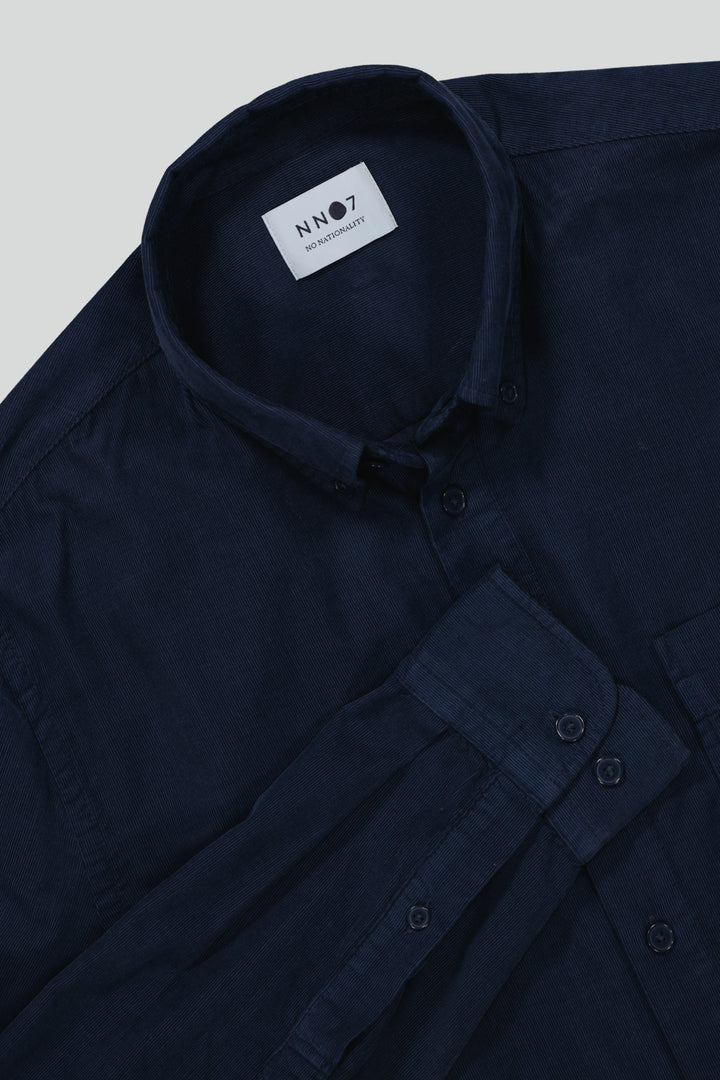 NN07 - Arne BD 5082 Shirt in Navy Blue | Buster McGee