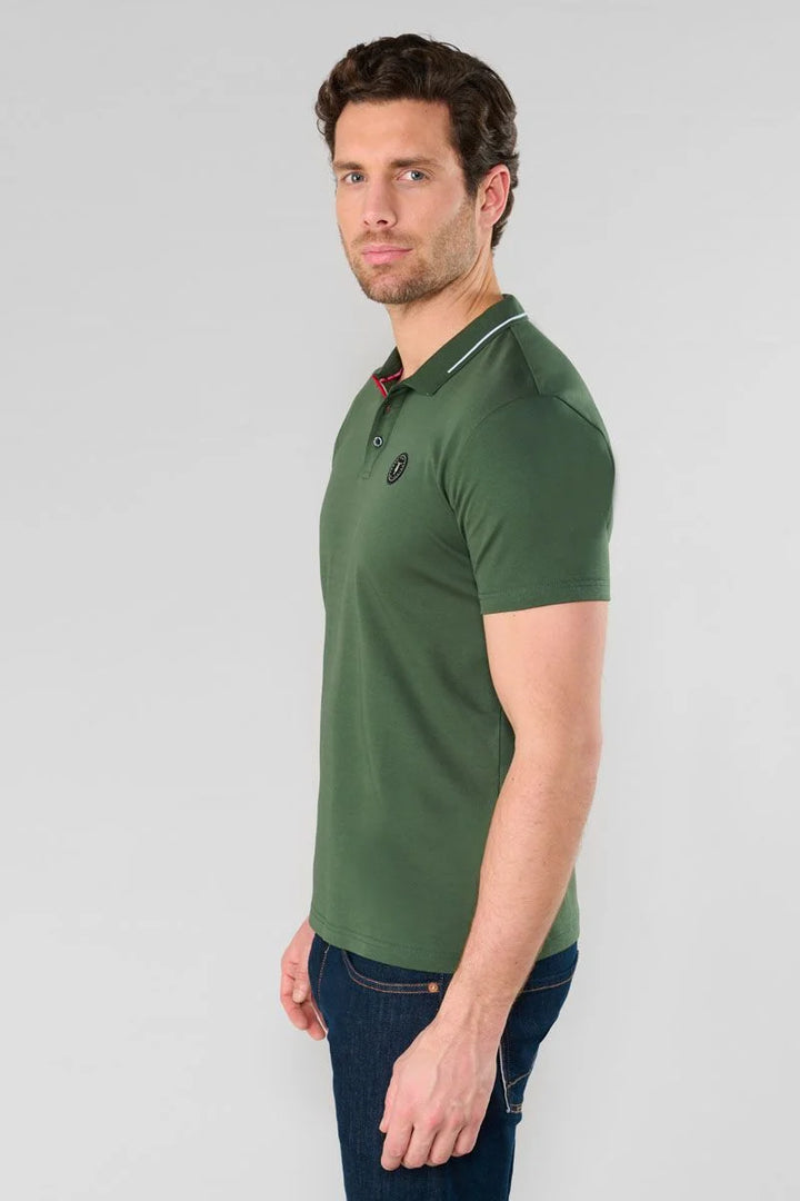 Aron Men's Polo Shirt in Forest | Buster McGee