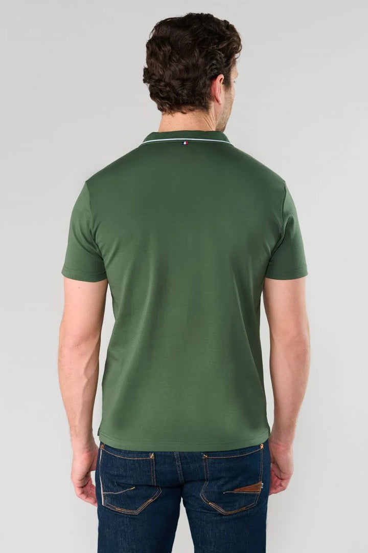 Aron Men's Polo Shirt in Forest | Buster McGee