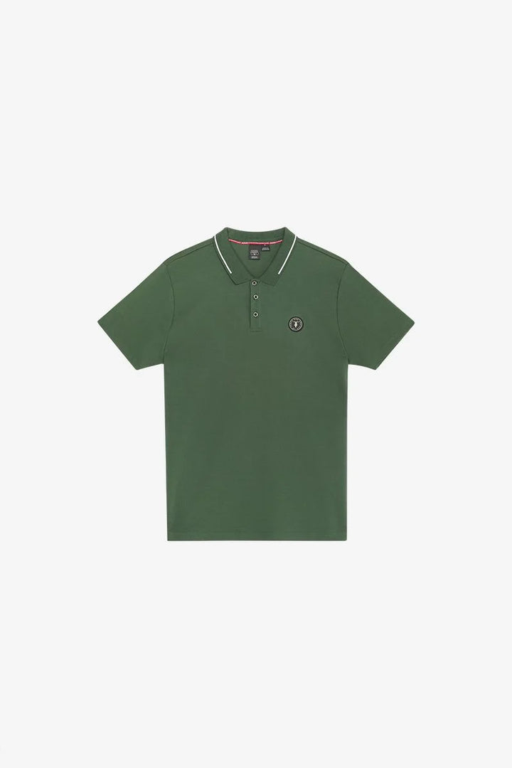 Aron Men's Polo Shirt in Forest | Buster McGee