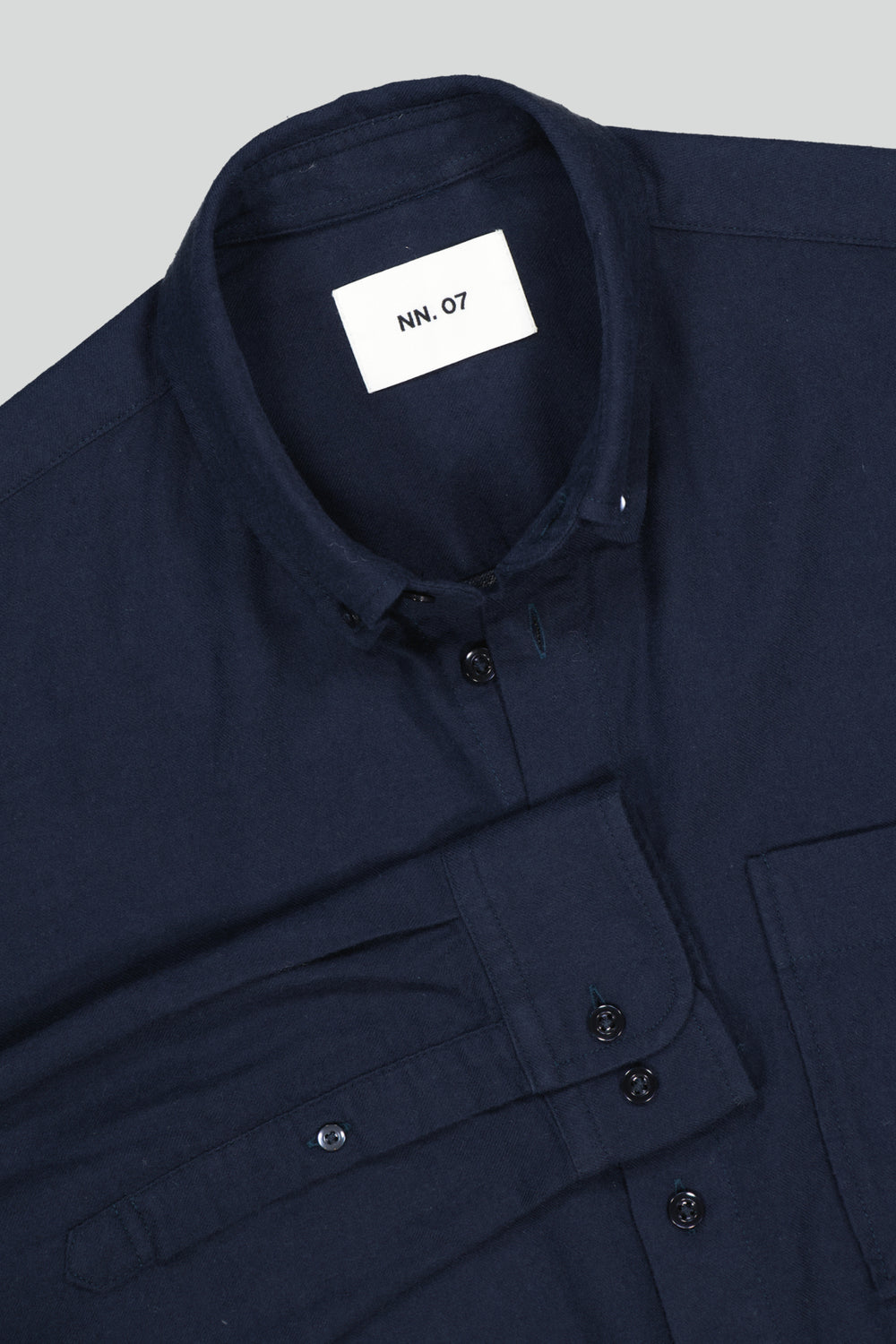 NN07 - Arne BD 5159 Shirt in Navy Blue | Buster McGee