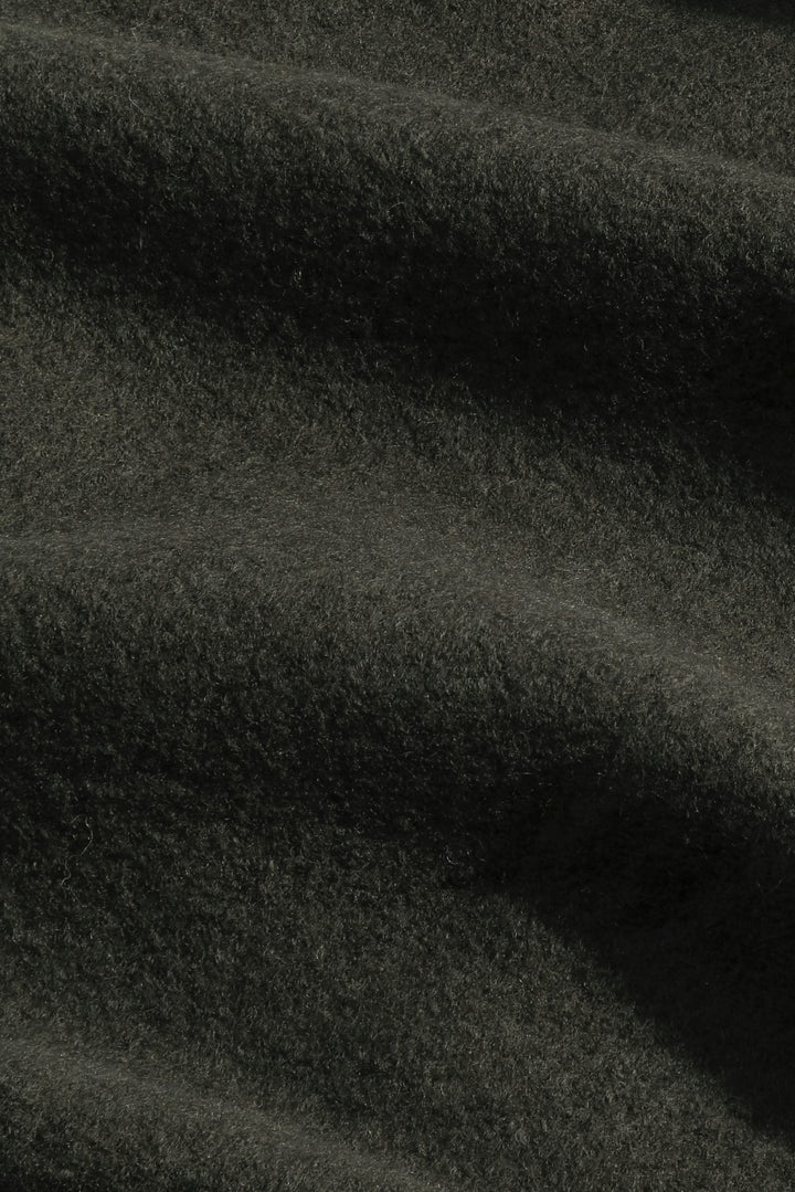 NN07 - Jonas 6398 Boiled Wool Shirt in Dark Army | Buster McGee