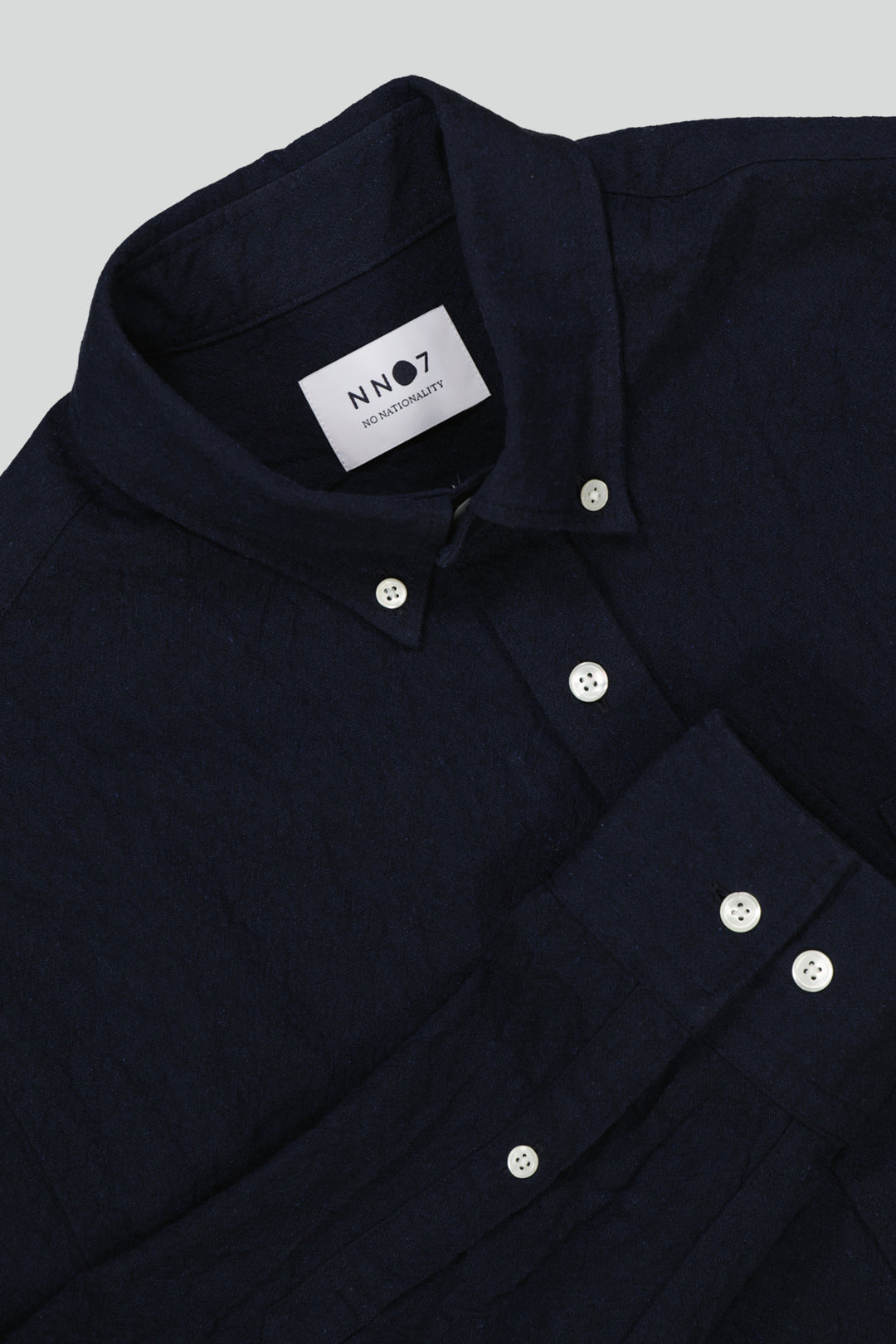 NN07 - Arne BD 5246 Button Down Shirt in Navy Blue | Buster McGee