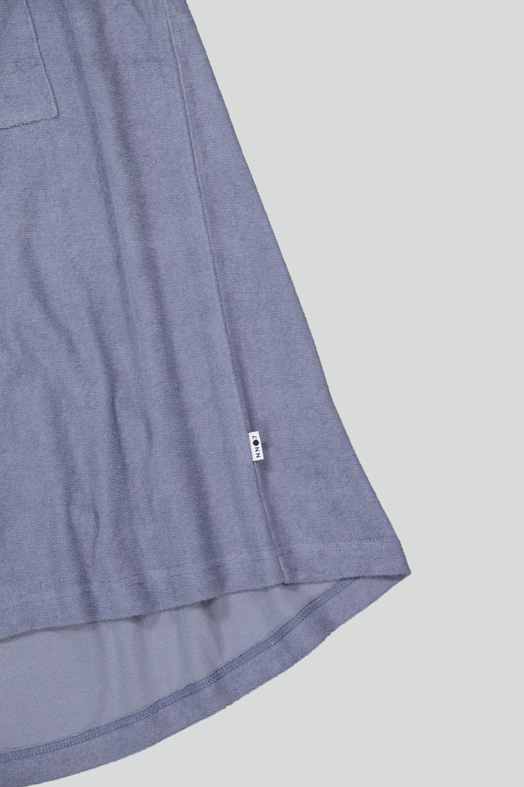 NN07 - Julio SS 3370 Terry Cloth Shirt in Stone Blue | Buster McGee