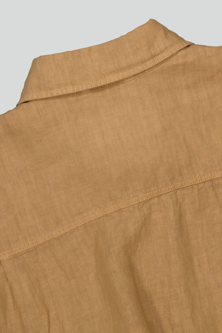 NN07 -  Adwin 5706 Linen LS Shirt in Tan | Buster McGee Daylesford