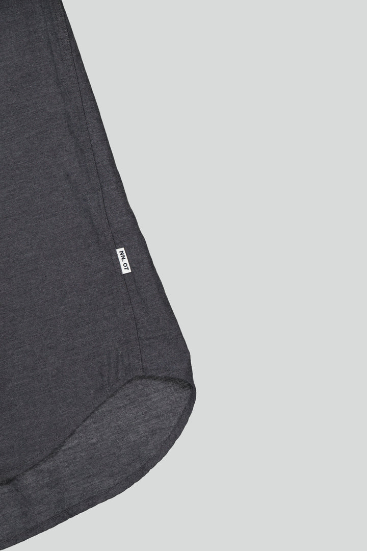 NN07 Deon 5465 Cotton Shirt in Dark Grey