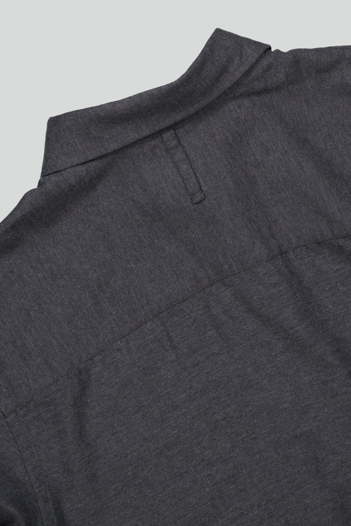 NN07 Deon 5465 Cotton Shirt in Dark Grey