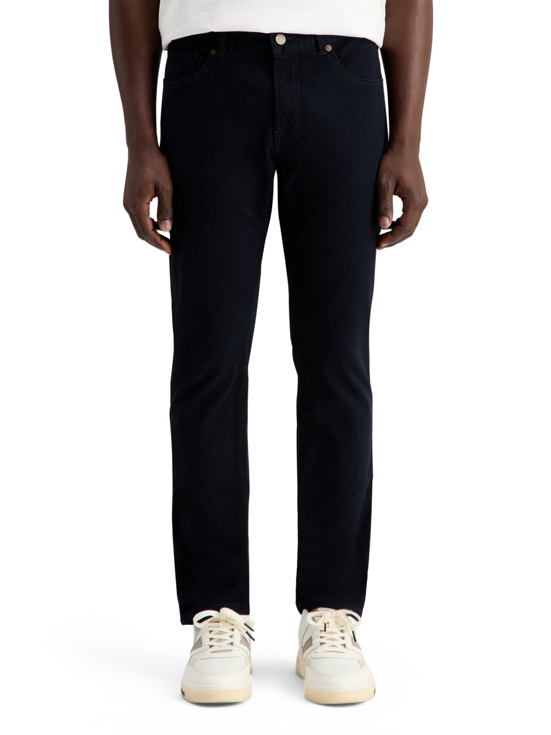 Ralston Regular Slim Fit Garment Dyed 5-Pocket Pants in Night