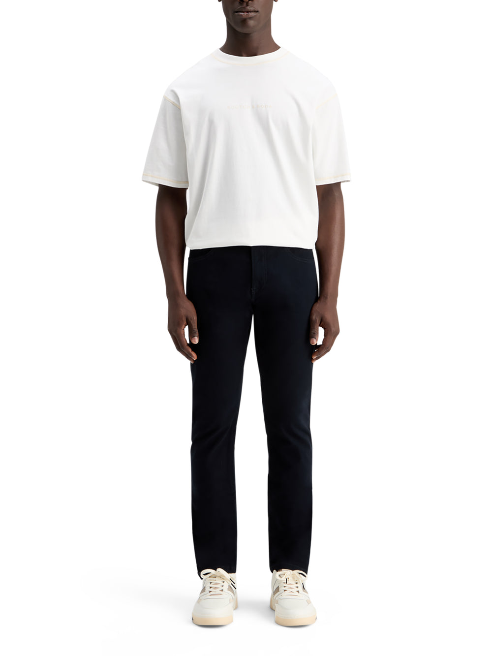 Ralston Regular Slim Fit Garment Dyed 5-Pocket Pants in Night