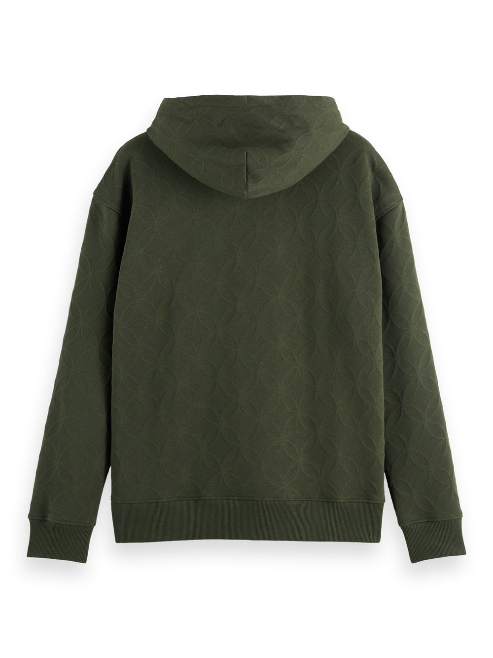 Jacquard Terry Hoodie in Heritage Green | Buster McGee