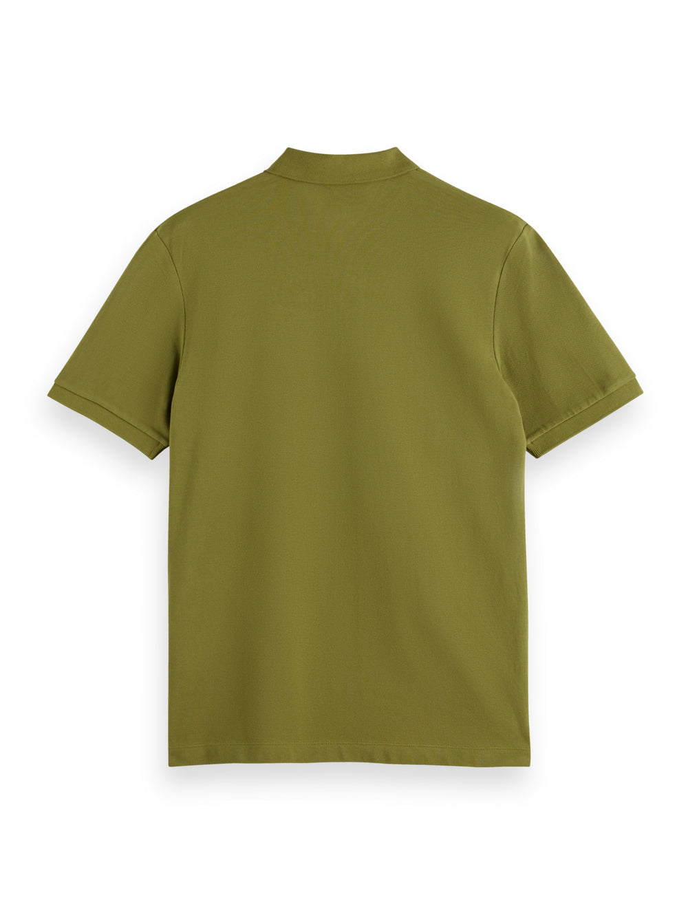 Organic Cotton Pique Polo in Moss Green | Buster McGee