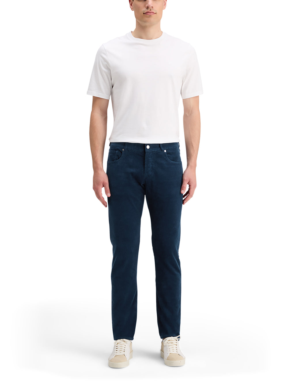 Scotch & Soda Ralston 5 Pocket Cord in Heritage Blue | Buster McGee
