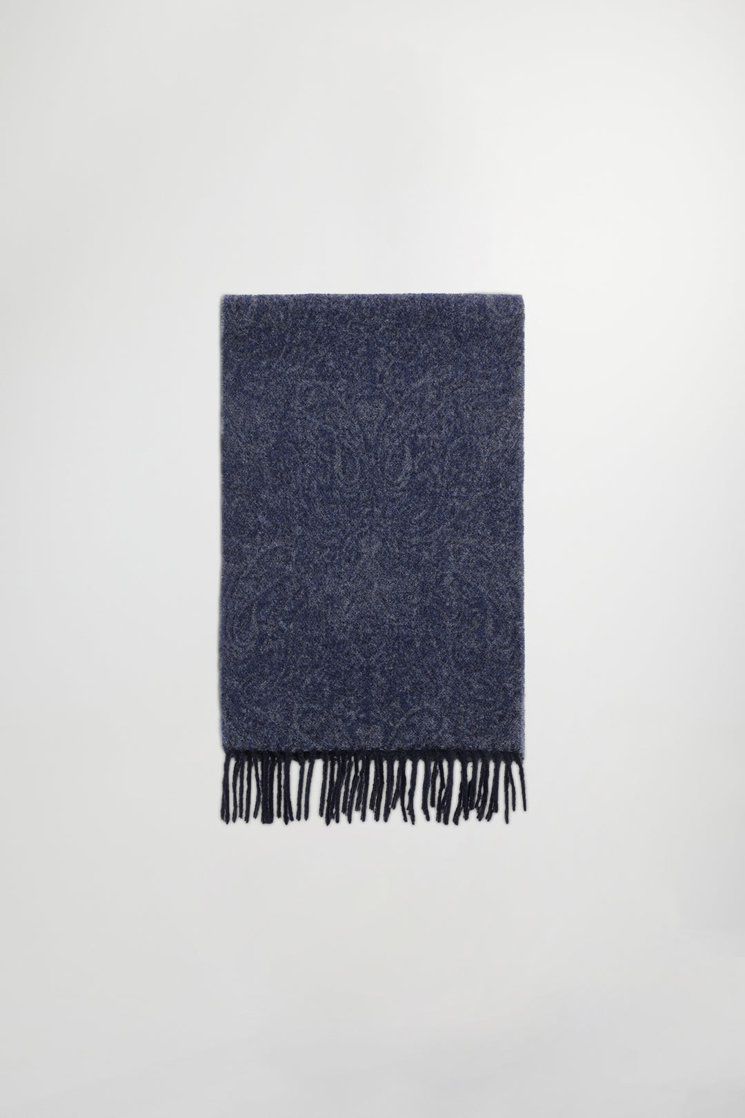 NN07 Scarf Two 9014 in Navy Print | Buster McGee