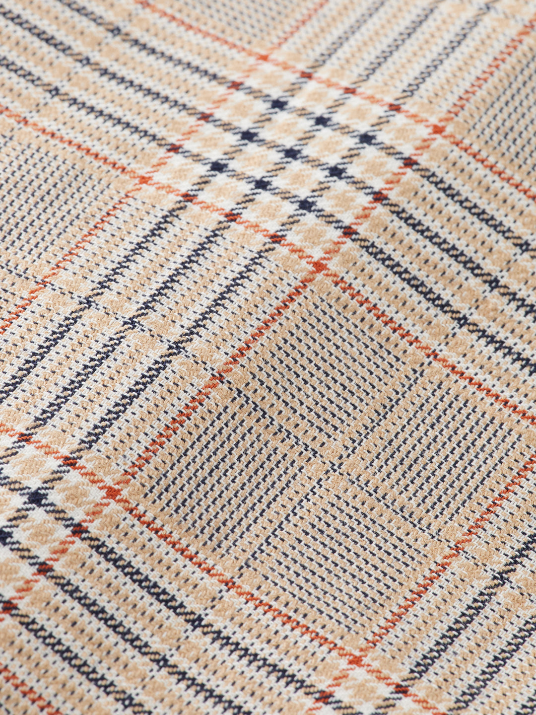 Scotch & Soda Blake Pleated Chino in Soft Camel Check | Buster McGee
