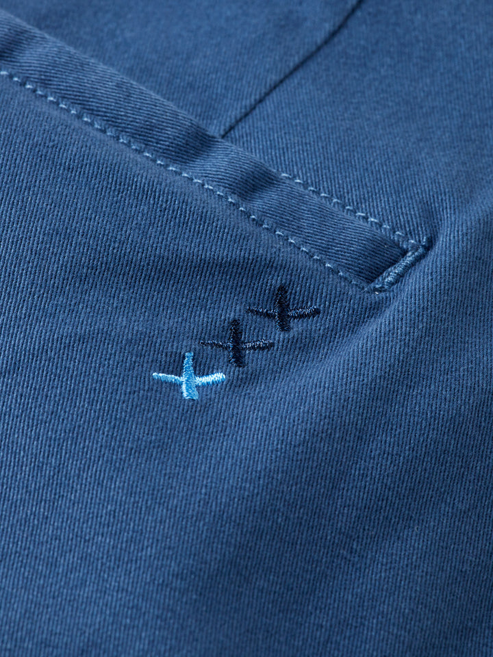 Scotch & Soda Stuart Chino Shorts in Atlantic Blue | Buster McGee