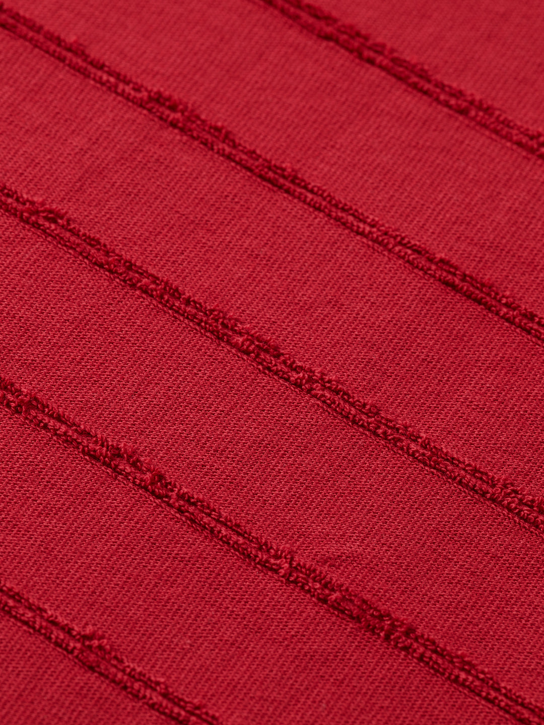 Scotch & Soda Relaxed Fit Towelling Stripe Tee in Roadside Red | Buster McGee