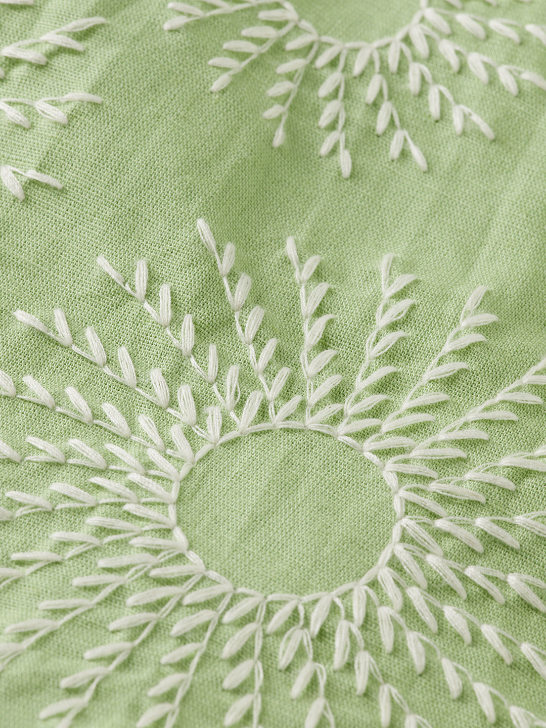 Scotch & Soda Embroidered SS Shirt in Pistachio | Buster McGee