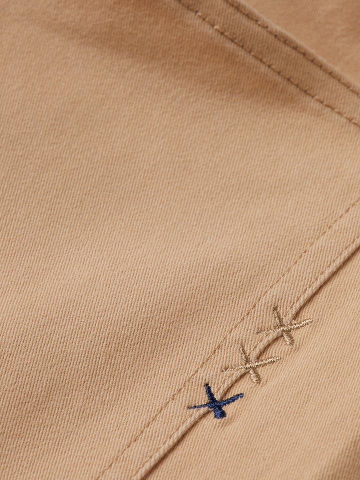 Scotch & Soda Ralston 5 Pocket  Pant in Soft Camel | Buster McGee