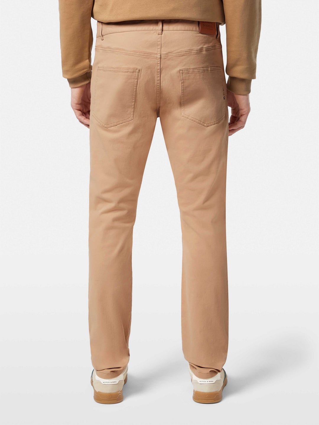 Scotch & Soda Ralston 5 Pocket  Pant in Soft Camel | Buster McGee