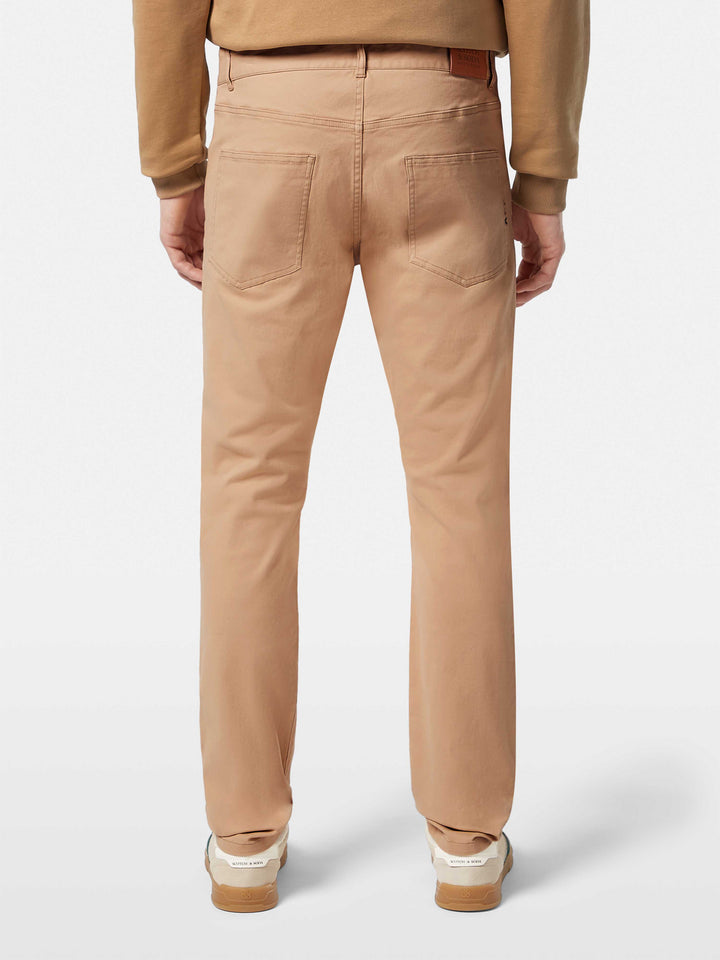 Scotch & Soda Ralston 5 Pocket  Pant in Soft Camel | Buster McGee