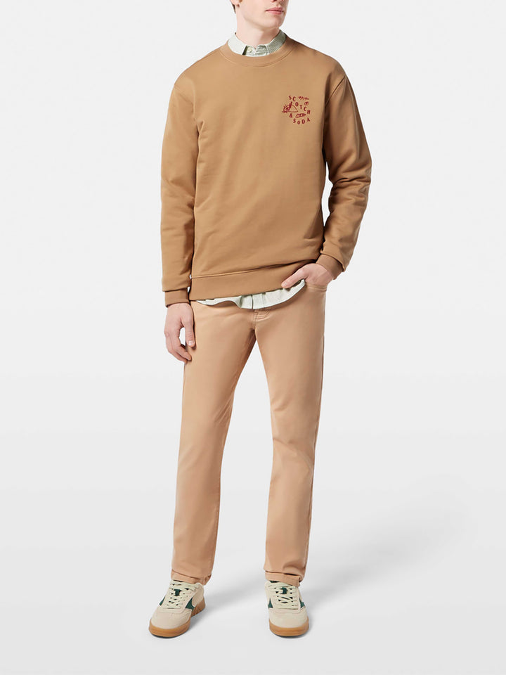 Scotch & Soda Ralston 5 Pocket  Pant in Soft Camel | Buster McGee