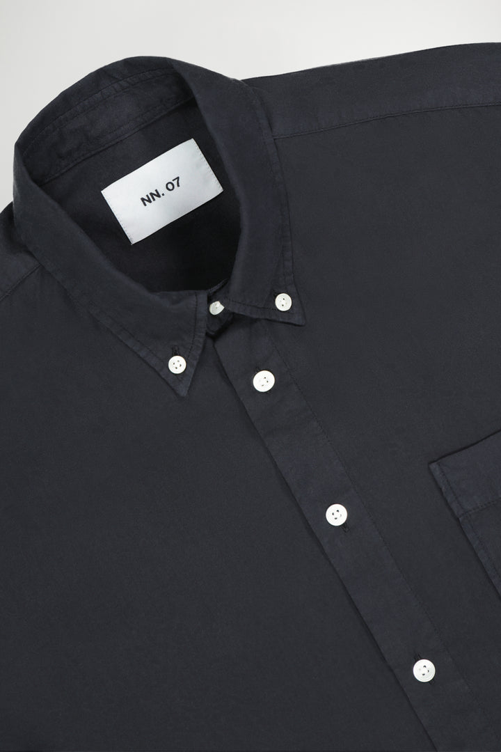 NN07 Arne BD 5655 Longsleeve Shirt in Black | Buster McGee