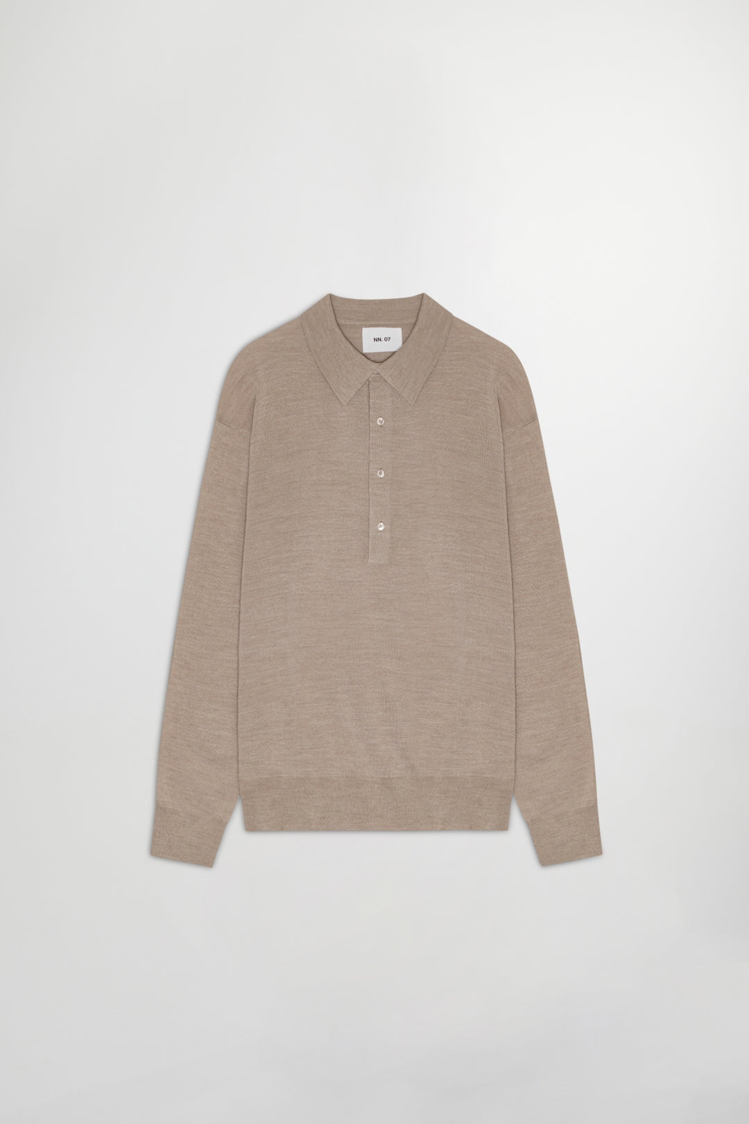 NN07 Raymond SS Polo 6584 in Nature Melange | Buster McGee