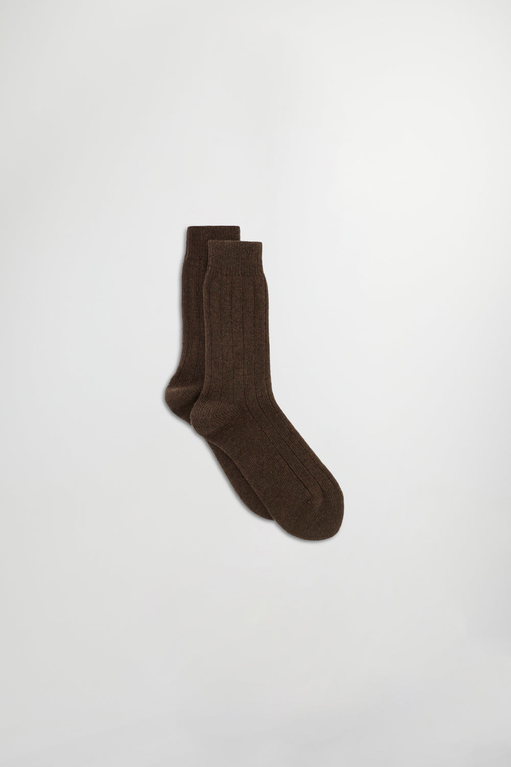 NN07 Sock One Logo 9055 Wool Sock in Demitasse | Buster McGee