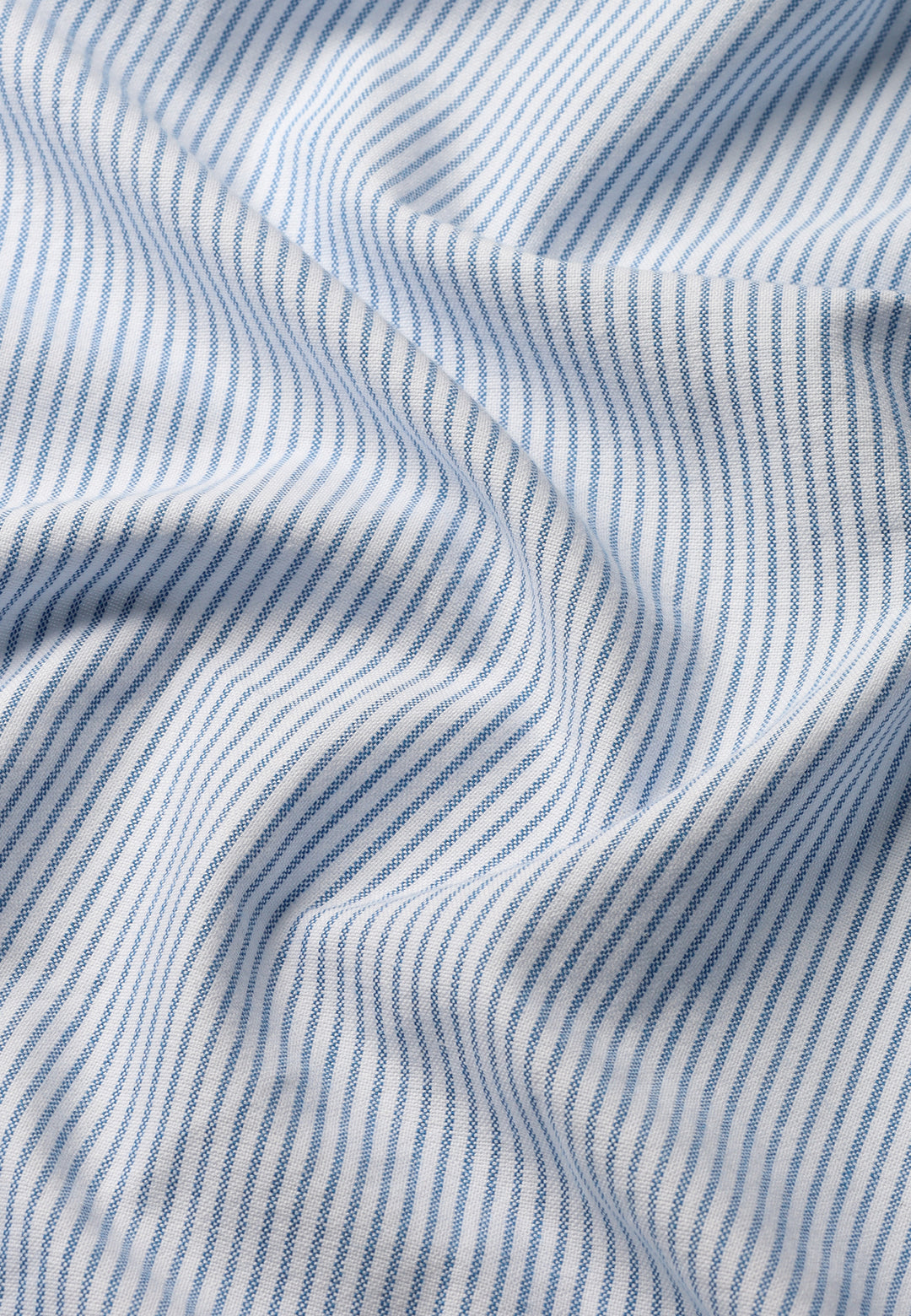 DSTREZZED Oliver Longsleeve Shirt in Navy/White Stripe | Buster McGee