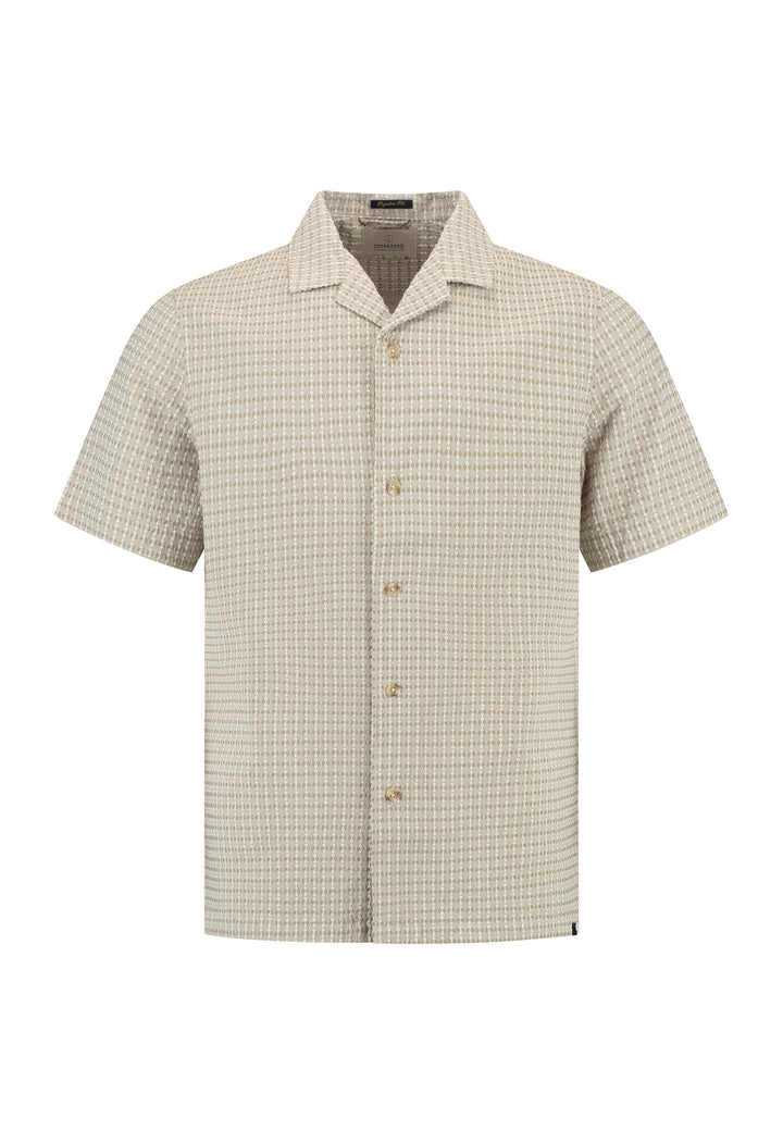 Dstrezzed Gyles Resort Shirt in Timber Wolf | Buster McGee