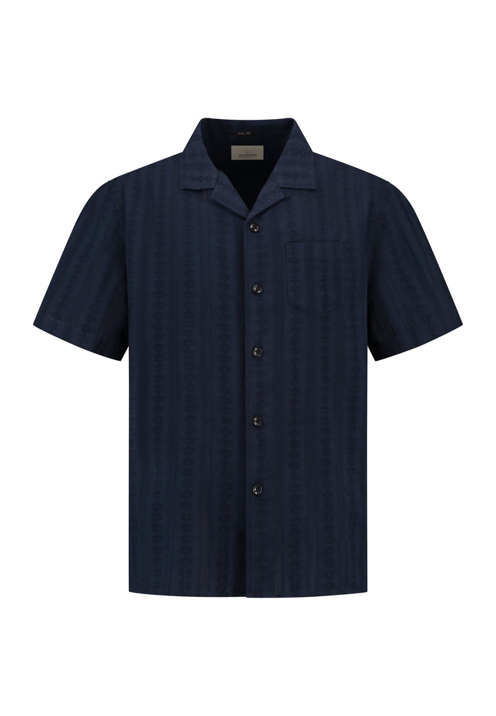 Dstrezzed Sirius Resort Shirt in Dark Navy | Buster McGee